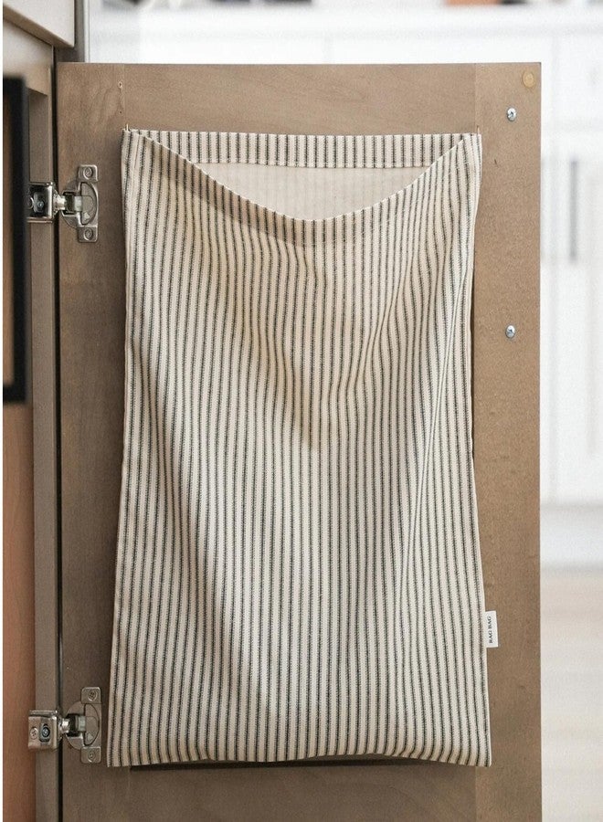 Ribbonlic Reusable Rag Cloth & Dish Towel Holder Natural Cotton Vintage Bag for Kitchen, Laundry Room, Bathroom Storage - Image 2
